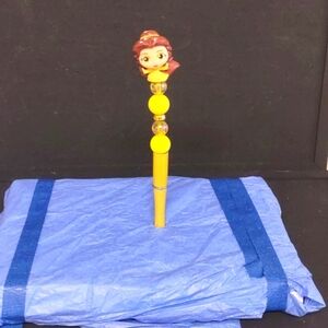 HANDMADE DISNEY DOORABLE BEADED PEN BELLE IN GOWN